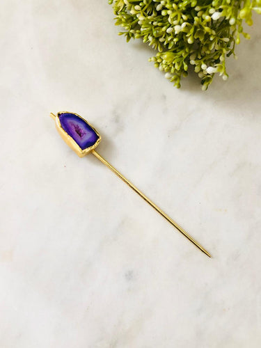 Purple Hair Pin